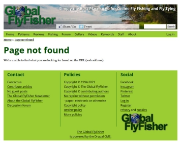 The dreaded 404-page The dreaded 404-page